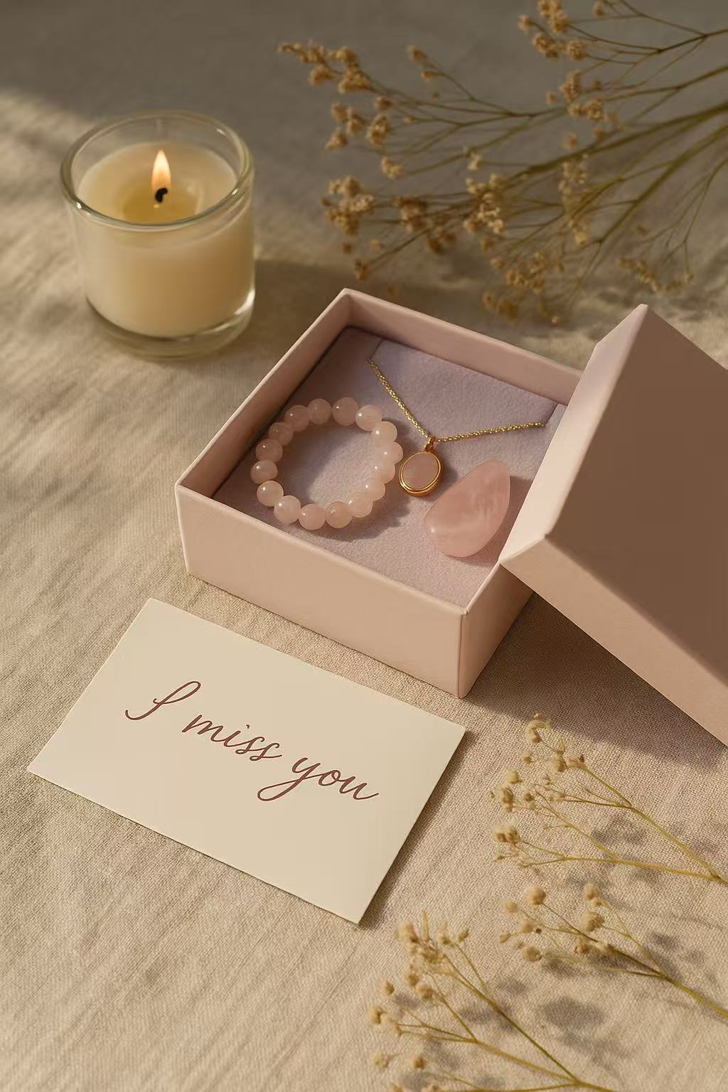 Rose Quartz Affection Set