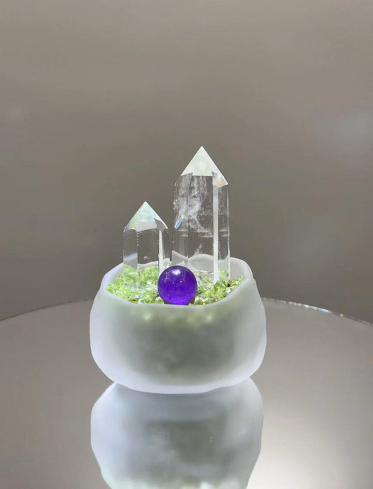 Crystal Serenity Energy Bowl — DIY Kit