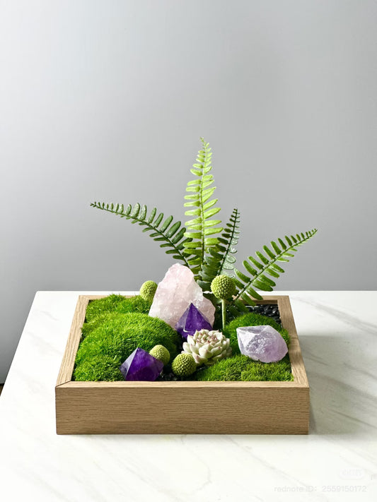 Verdant Crystal Garden — DIY Kit